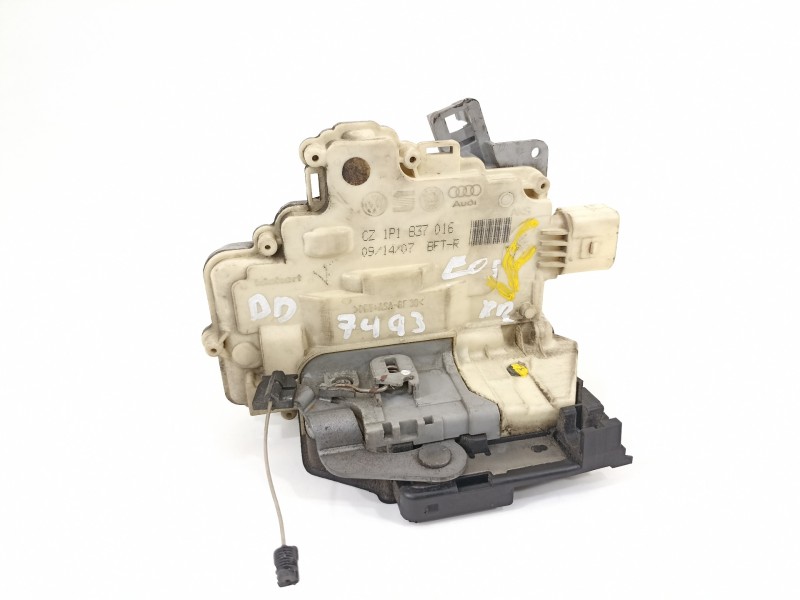 Recambio de cerradura puerta delantera derecha para volkswagen eos (1f7) 2.0 tdi referencia OEM IAM   