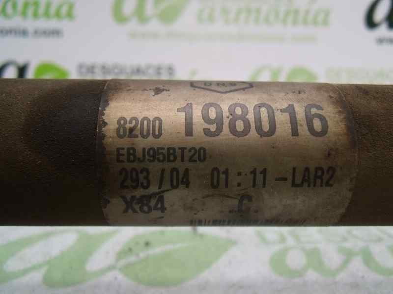 Recambio de transmision delantera izquierda para renault scenic ii luxe privilege referencia OEM IAM 8200198016  