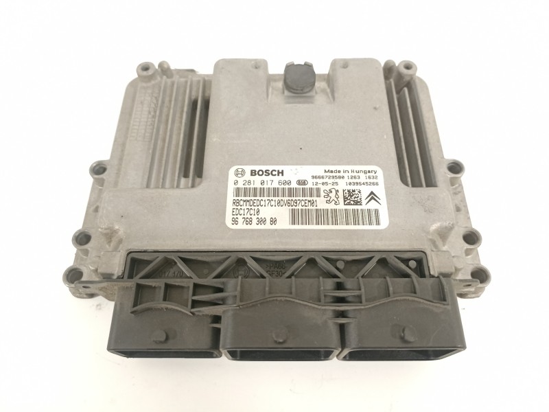 Recambio de centralita motor uce para peugeot partner kombi outdoor referencia OEM IAM 9676830080 281017600 9666729580