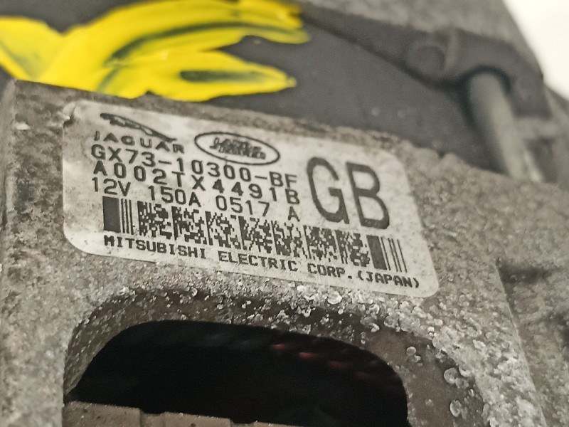 Recambio de alternador para jaguar xe portfolio referencia OEM IAM GX7310300BF  