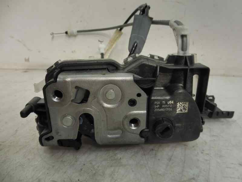 Recambio de cerradura puerta trasera derecha para citroën c-elysée exclusive referencia OEM IAM 9875505480 3647701392 