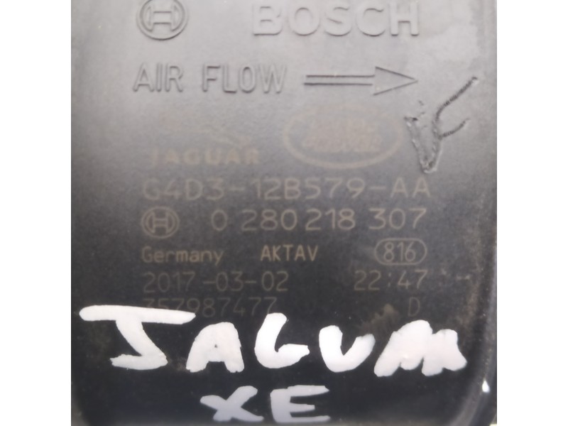 Recambio de caudalimetro para jaguar xe portfolio referencia OEM IAM G4D312B579AA 357987477 