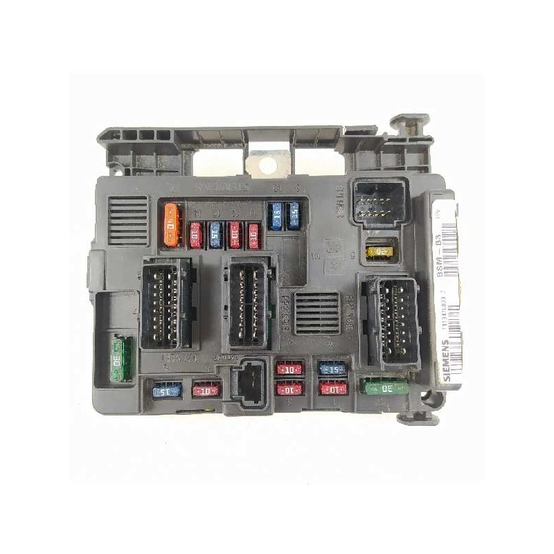 Recambio de caja reles / fusibles para citroën berlingo 2.0 hdi sx plus familiar referencia OEM IAM 9643498880 BSMB3 