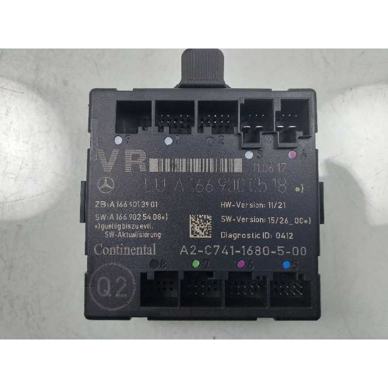 Recambio de modulo confort para mercedes-benz clase a (w176) a 200 cdi (176.008) referencia OEM IAM A1669000518 1669013901 