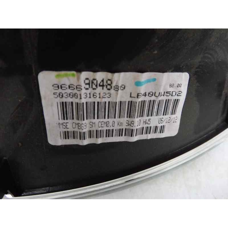 Recambio de cuadro instrumentos para citroën jumpy hdi 125 fap multispace attraction referencia OEM IAM 9666904880 503001316123 