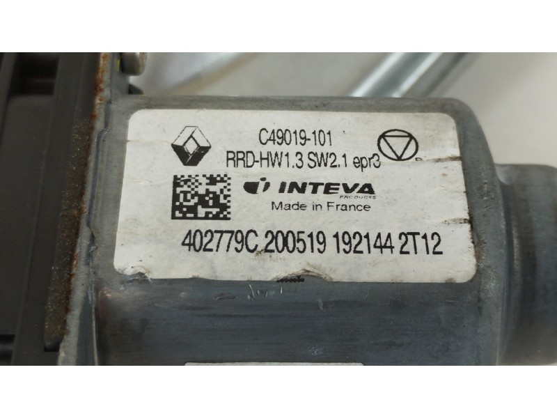 Recambio de elevalunas trasero derecho para renault megane iv sport tourer referencia OEM IAM 827209091R C42826105 402779C