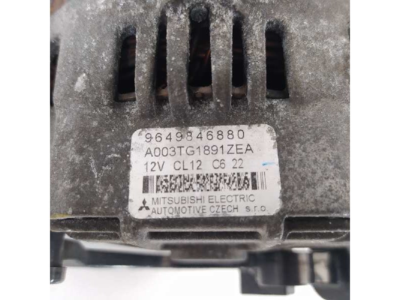 Recambio de alternador para peugeot 307 break/sw (s2) sw pack + referencia OEM IAM 9649846880 A003TG1891ZEA CL12