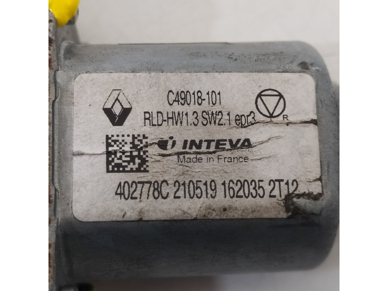 Recambio de motor elevalunas trasero izquierdo para renault megane iv sport tourer referencia OEM IAM 827219072R  