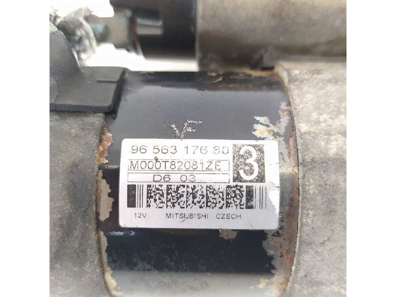 Recambio de motor arranque para peugeot 307 break/sw (s2) sw pack + referencia OEM IAM 9656317680 M000T82081ZE 