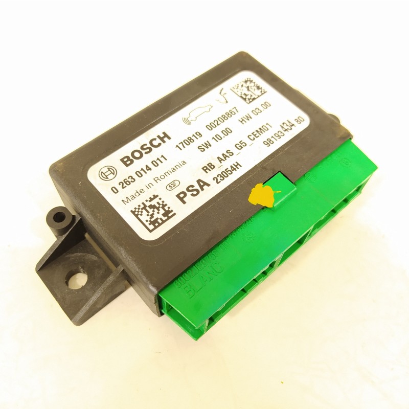 Recambio de modulo electronico para citroën c-elysée shine referencia OEM IAM 9819343480 0263014011 