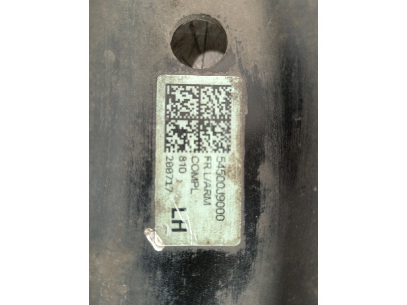 Recambio de brazo suspension inferior delantero izquierdo para hyundai kona klass hybrid 2wd referencia OEM IAM 54500J9000  