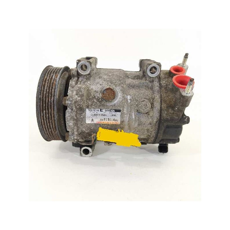 Recambio de compresor aire acondicionado para peugeot 307 break/sw (s2) sw pack + referencia OEM IAM 9651911480 SD7C16 