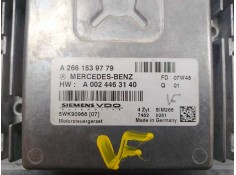 Recambio de centralita motor uce para mercedes-benz clase a (w169) a 150 (169.331) referencia OEM IAM A2661539779 A0024463140 5W 2