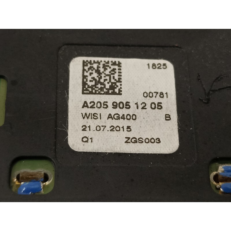 Recambio de modulo electronico para mercedes-benz clase c (w205) familiar c 220 t cdi bluetec edition 1 (205.204) referencia OEM