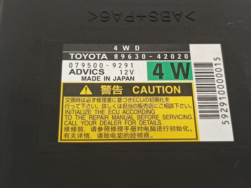 Recambio de modulo electronico para toyota rav 4 (a3) executive referencia OEM IAM 8963042020  