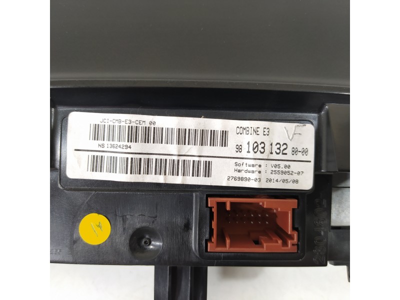 Recambio de cuadro instrumentos para citroën c4 cactus feel referencia OEM IAM 9810313280  