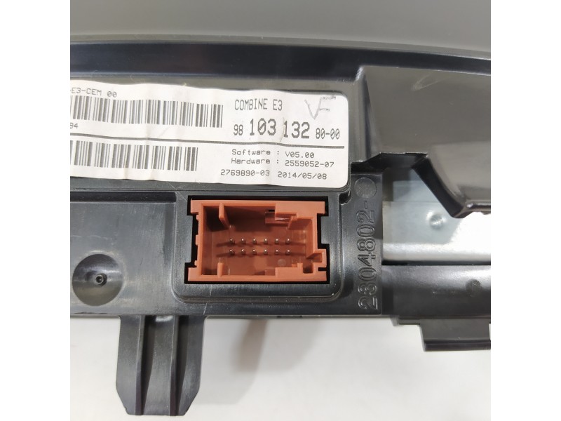 Recambio de cuadro instrumentos para citroën c4 cactus feel referencia OEM IAM 9810313280  