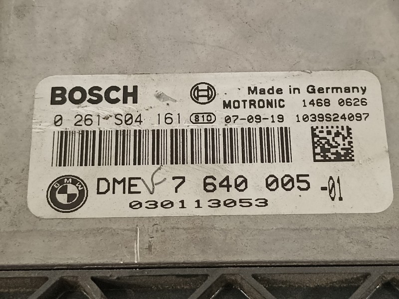 Recambio de centralita motor uce para bmw mini (r56) 1.4 16v cat referencia OEM IAM 7640005  