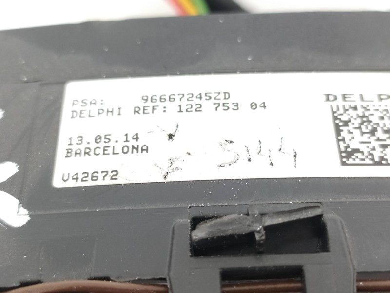 Recambio de mando luces para citroën c4 cactus feel referencia OEM IAM 98046105ZD COM2008P 96667245ZD