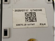 Recambio de mando elevalunas delantero izquierdo para hyundai kona klass hybrid 2wd referencia OEM IAM 93570J9150TMT  