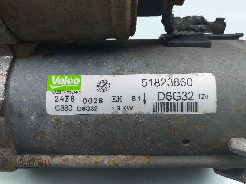 Recambio de motor arranque para fiat fiorino básico familiar referencia OEM IAM 51823860  