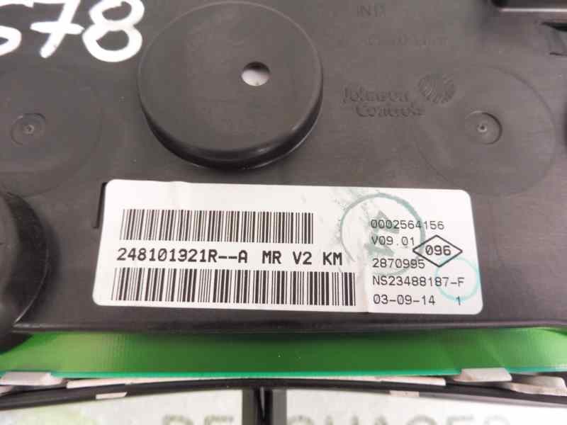 Recambio de cuadro instrumentos para dacia sandero stepway referencia OEM IAM 248101921R 0002564156 NS23488187F