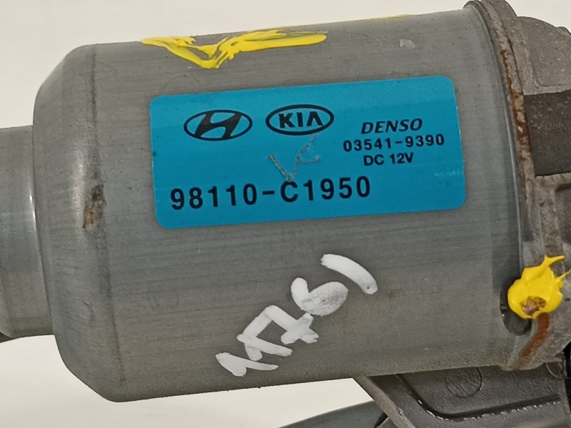 Recambio de motor limpia delantero para hyundai kona klass hybrid 2wd referencia OEM IAM 98110C1950  