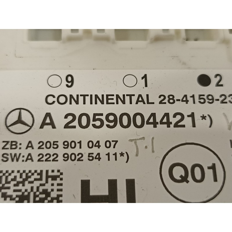 Recambio de modulo electronico para mercedes-benz clase c (w205) familiar c 220 t cdi bluetec edition 1 (205.204) referencia OEM