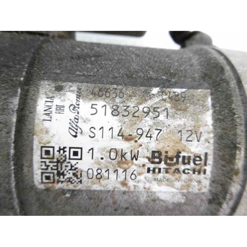 Recambio de motor arranque para fiat grande punto (199) 1.4 16v turbo sport (88kw) referencia OEM IAM 51832951 46636C489 