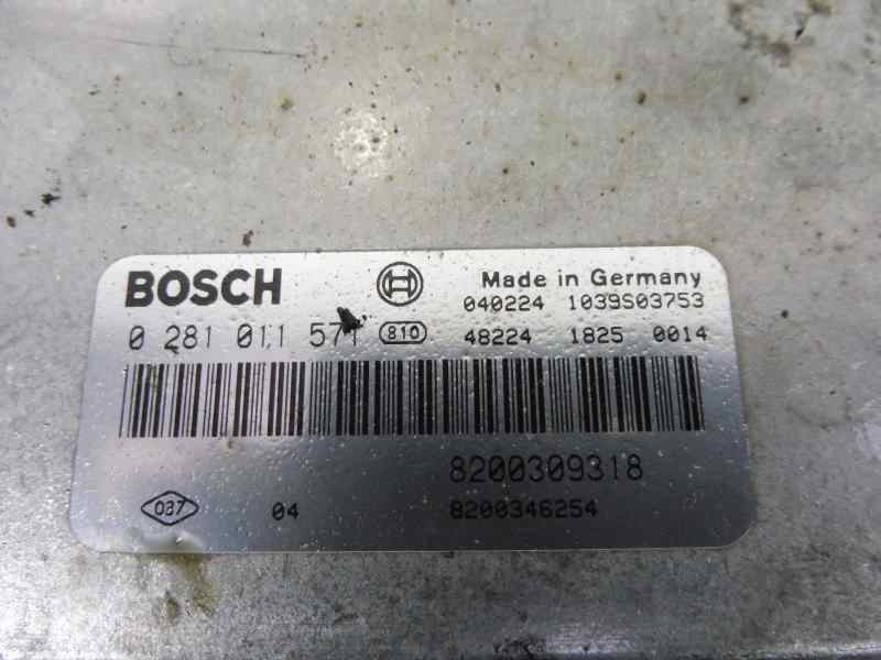 Recambio de centralita motor uce para renault laguna ii (bg0) privilege referencia OEM IAM 8200309318 0281011571 