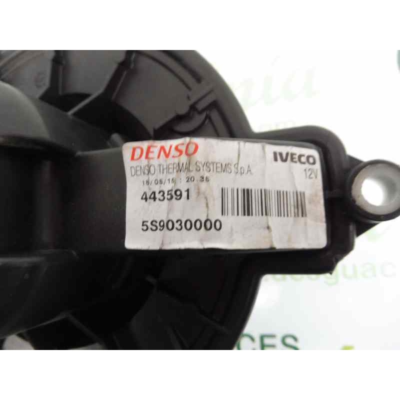 Recambio de ventilador calefaccion para iveco daily ka caja cerrada gran espacio 35s... batalla 3300 referencia OEM IAM 5S903000