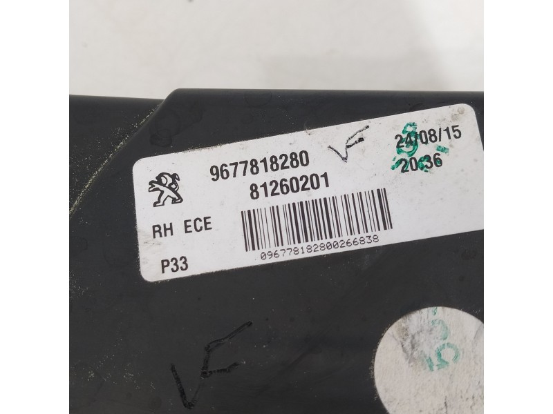 Recambio de piloto trasero derecho para peugeot 308 style referencia OEM IAM 9677818280  