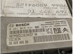 Recambio de centralita motor uce para peugeot 5008 sport pack referencia OEM IAM 966986680 9653958980 0281013334 2