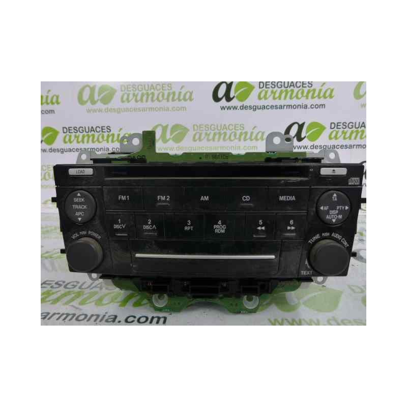 Recambio de sistema audio / radio cd para mazda 6 berlina (gg) 2.0 crtd 136 active (5-ptas.) referencia OEM IAM CQMM4570AK  
