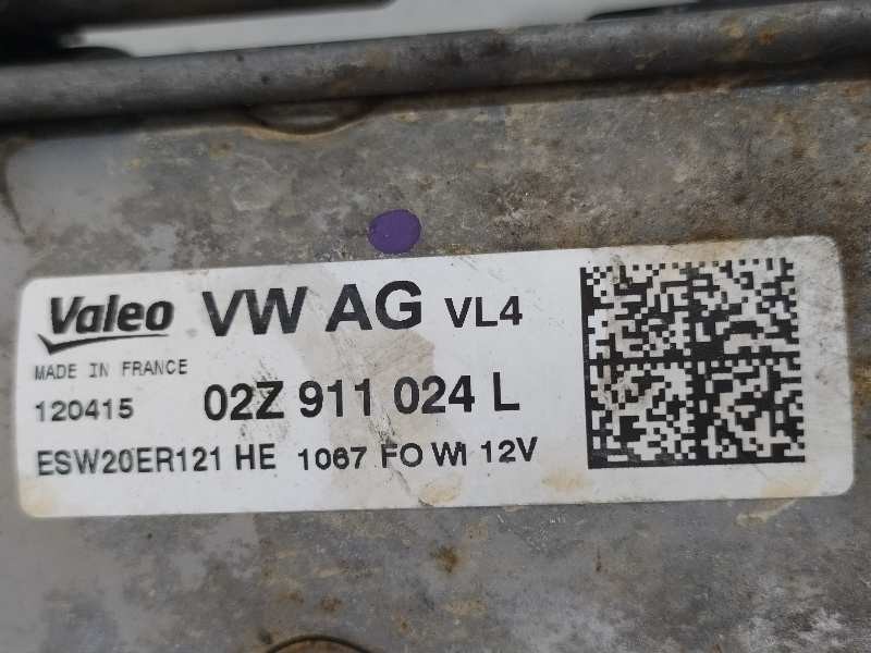 Recambio de motor arranque para seat leon (5f1) reference plus referencia OEM IAM 02Z911021K  