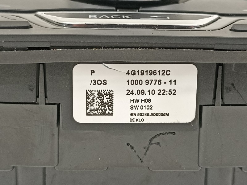 Recambio de mando multifuncion para audi a7 sportback (4ga) 3.0 tdi clean diesel quattro referencia OEM IAM 4G1919612C  
