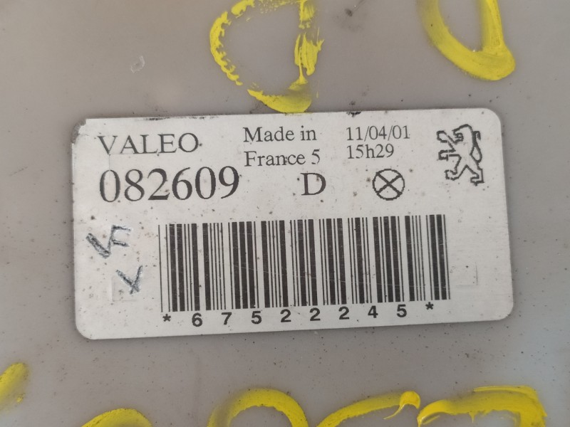 Recambio de faro derecho para peugeot 309 básico referencia OEM IAM 082609 67522245 