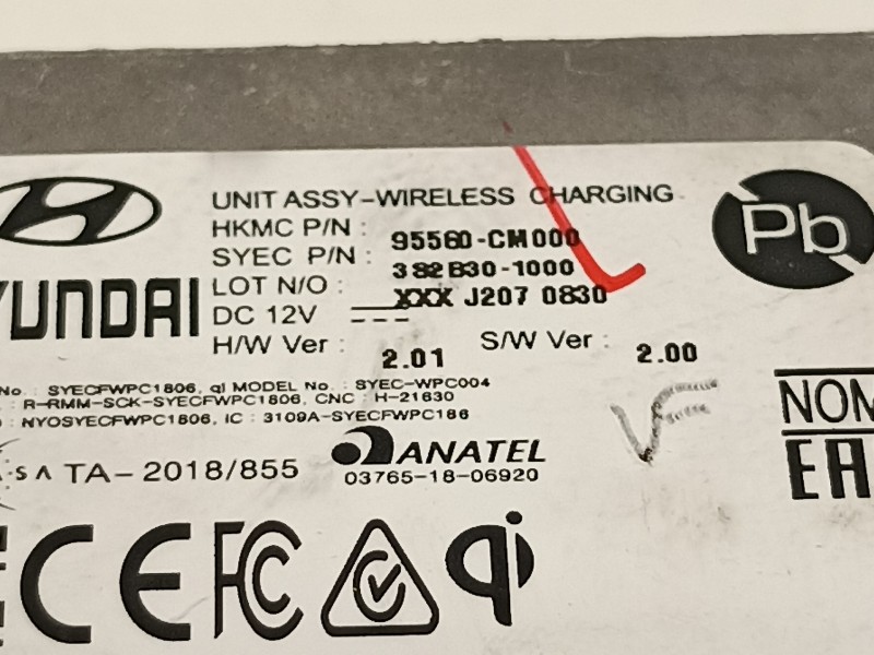 Recambio de no identificado para hyundai kona klass hybrid 2wd referencia OEM IAM 95560CM000  