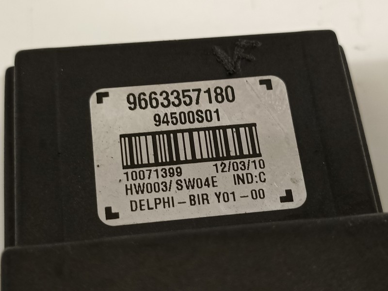 Recambio de modulo electronico para peugeot 5008 sport pack referencia OEM IAM 9663357180 94500S01 