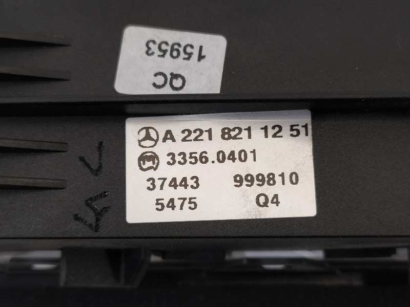 Recambio de mando multifuncion para mercedes-benz clase s (w221) berlina 350 (221.056) referencia OEM IAM A2218211251  