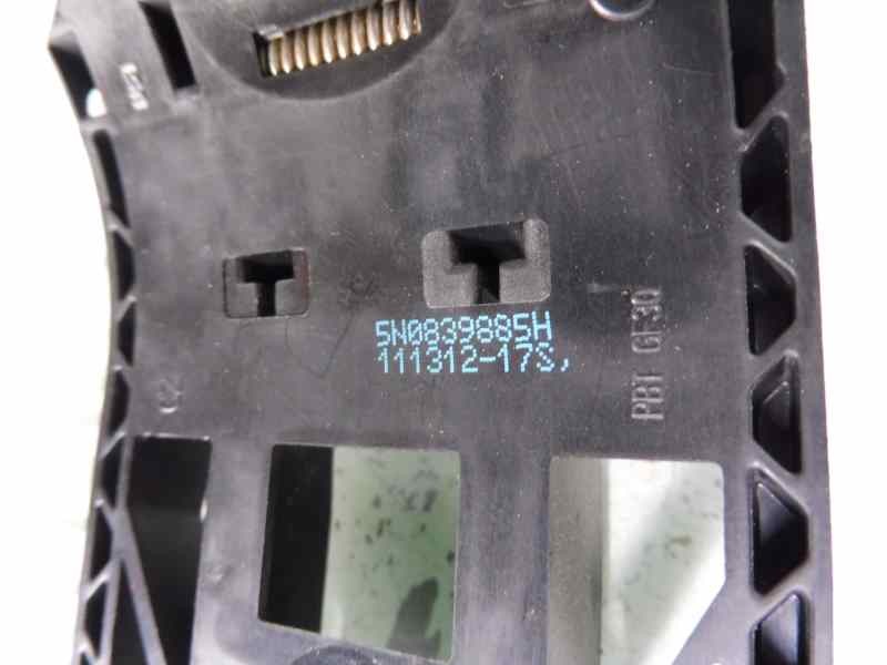 Recambio de maneta exterior trasera derecha para volkswagen golf vi (5k1) advance bluemotion referencia OEM IAM 5N0839885H  