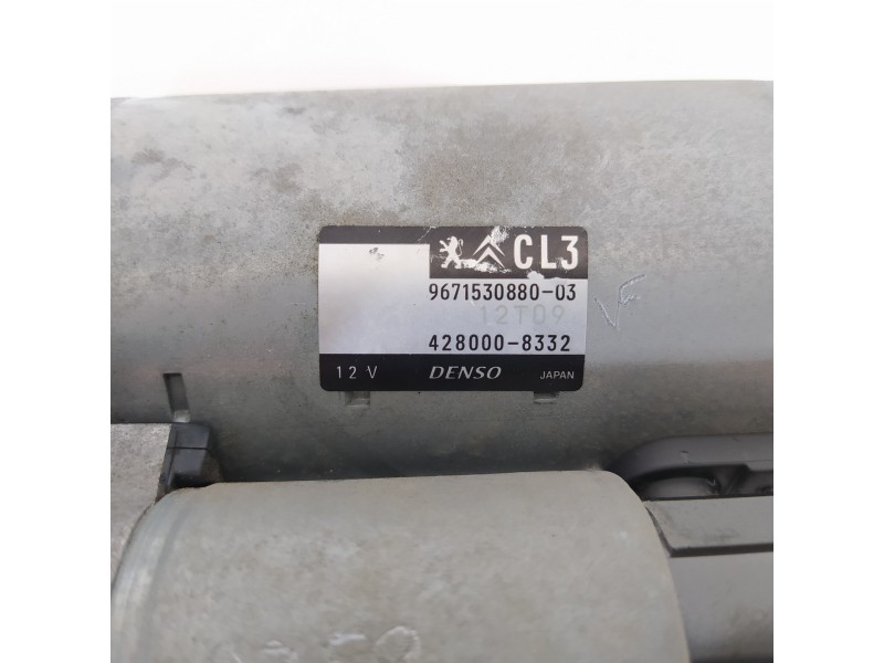 Recambio de motor arranque para peugeot 208 access referencia OEM IAM 9671530880 4280008332 