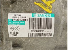 Recambio de compresor aire acondicionado para dacia sandero ambiance music referencia OEM IAM 926006229R   2