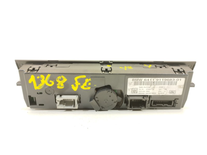 Recambio de mando climatizador para bmw serie 1 berlina (e81/e87) 120d referencia OEM IAM 64119119683 A2C53185309 