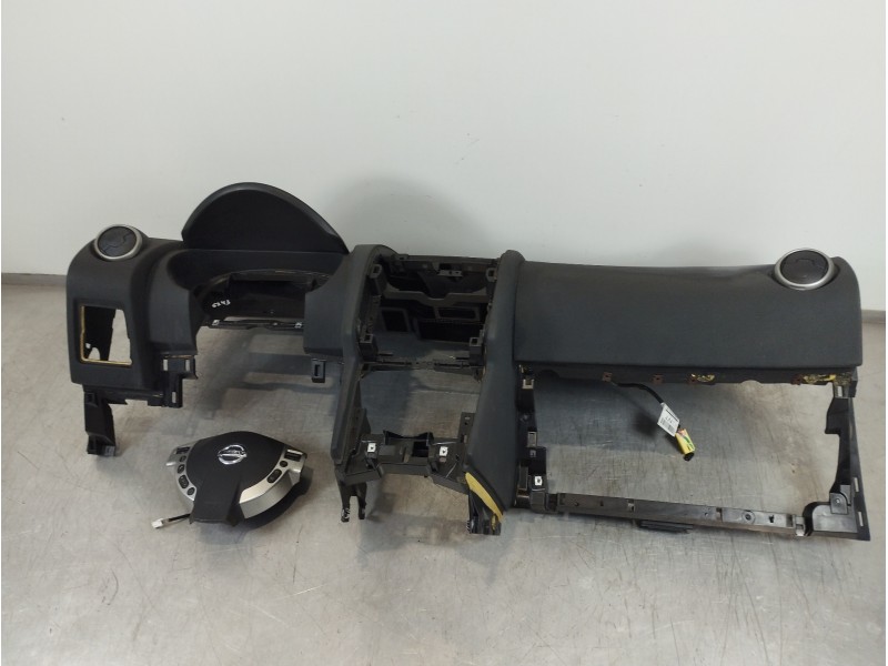 Recambio de kit airbag para nissan qashqai (j10) tekna premium referencia OEM IAM 68200JD900 98510BR26D 98515JD01B