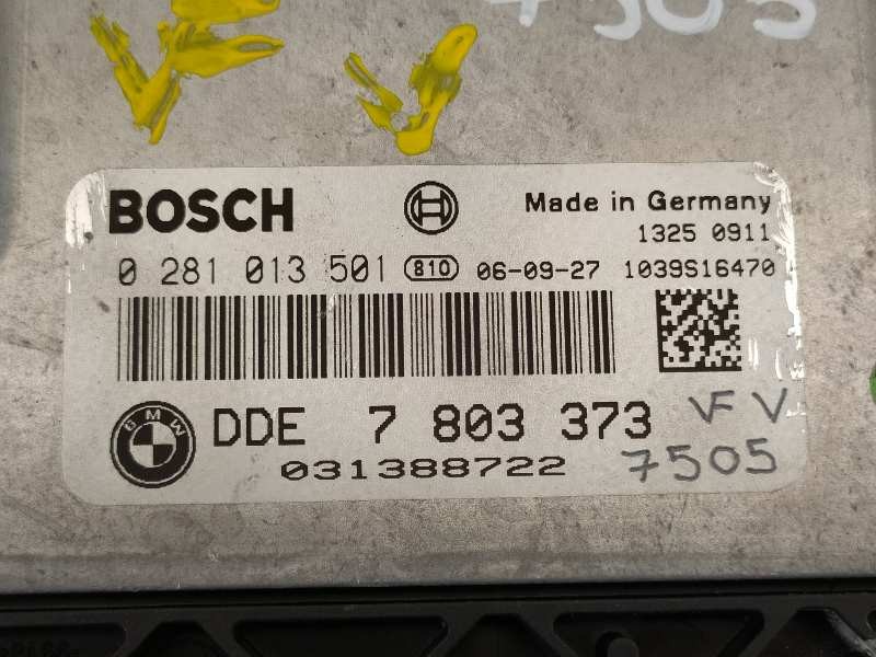 Recambio de centralita motor uce para bmw serie 3 berlina (e90) 320d referencia OEM IAM 7803373 0281013501 
