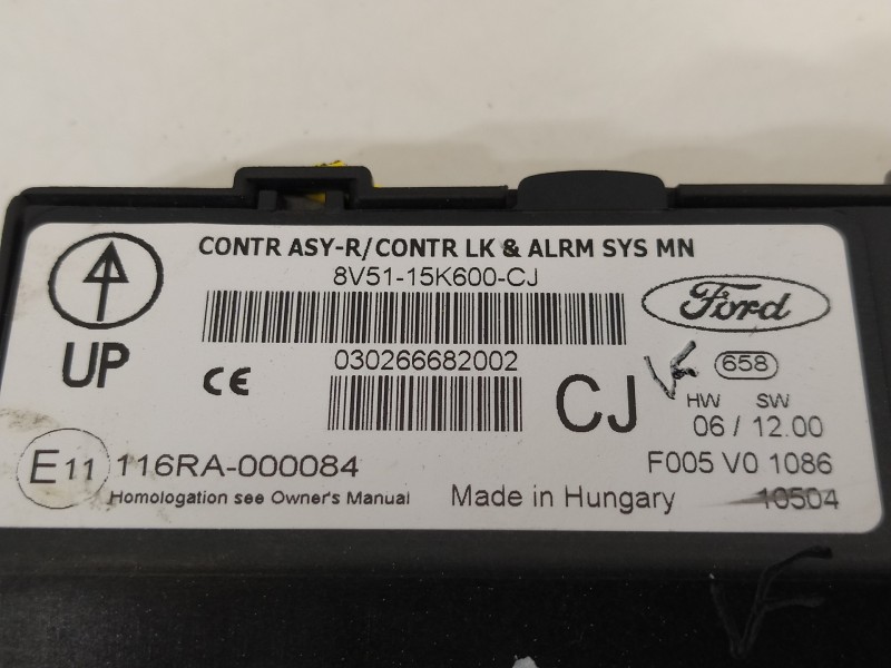 Recambio de modulo electronico para ford fiesta (cb1) ambiente referencia OEM IAM 8V5115K600CJ  