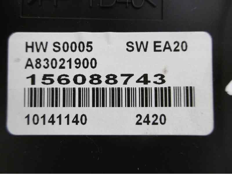 Recambio de mando climatizador para alfa romeo mito (145) distinctive referencia OEM IAM 156088743 A83021900 