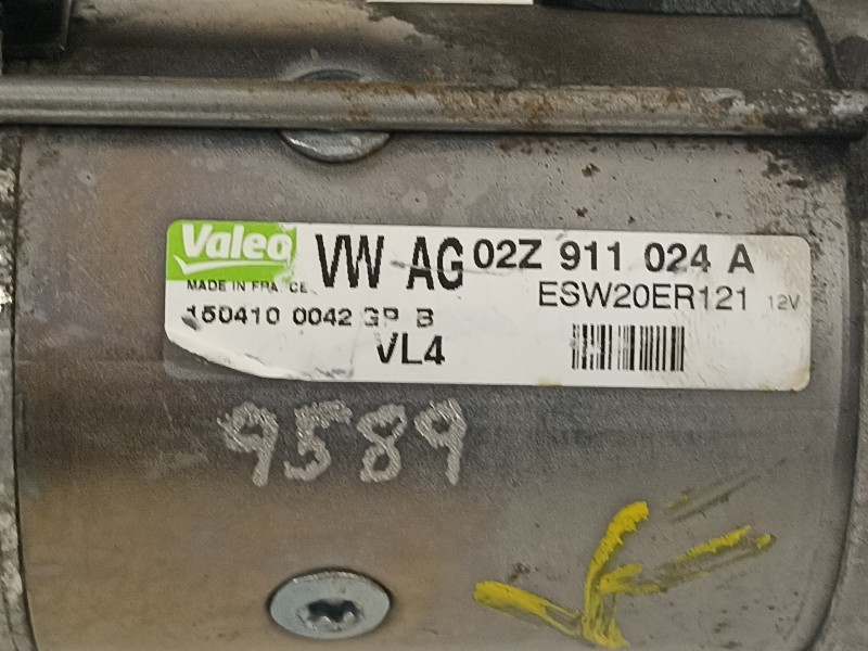 Recambio de motor arranque para seat altea xl (5p5) reference ecomotive referencia OEM IAM 02Z911024A  