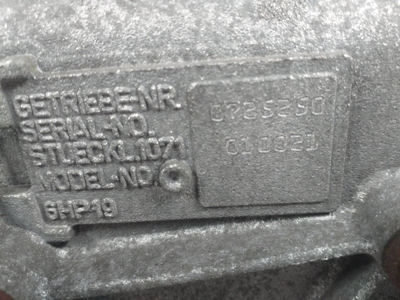 Recambio de caja cambios para bmw serie 3 berlina (e90) 320d referencia OEM IAM 010021 ZQE 0725250